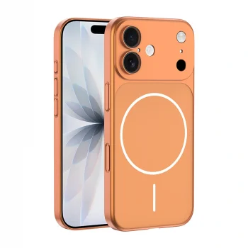 Apple iPhone 17 Kılıf Zore M-Safe Şarj Özellikli Kamera Korumalı Spark Kapak