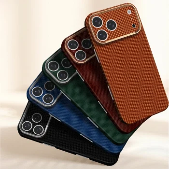 Apple iPhone 17 Pro Kılıf M-Safe Şarj Özellikli Zore Paris Zerre Sert PC Kapak