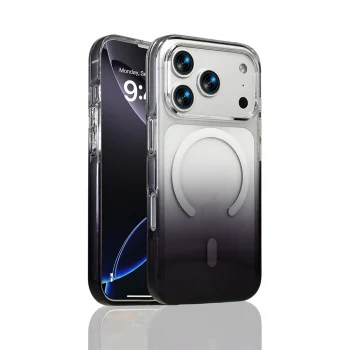 iPhone 17 Pro Kılıf M-Safe Şarj Özellikli Septik Silikon Kapak