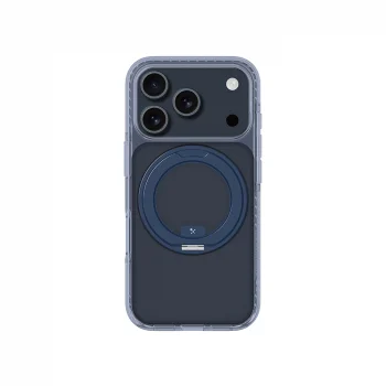 iPhone 17 Pro Max Kılıf M-Safe Şarj Özellikli Airbag Tasarımlı Standlı AmazingThing Titan Pro MagSpin Kapak