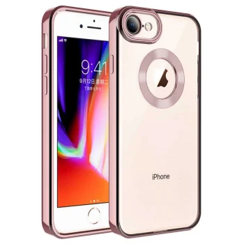 iPhone 7 Kılıf Kamera Korumalı Logo Gösteren  Omega Kapak