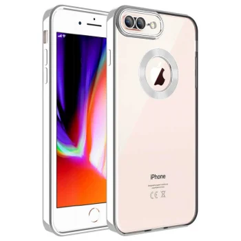 iPhone 7 Plus Kılıf Kamera Korumalı Logo Gösteren  Omega Kapak