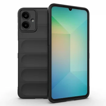 Samsung A07 Kılıf Esnek TPU Oyuklu Arka Yüzey Tasarımlı Etnik Silikon Kapak