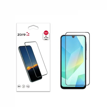 Samsung A16 Kenarları Kırılmaya Dayanıklı Cam Ekran Koruyucu