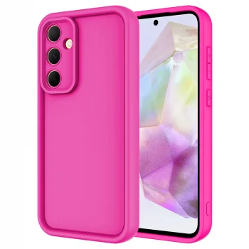 Samsung A55 Kılıf Kamera Korumalı Ananas Kapak