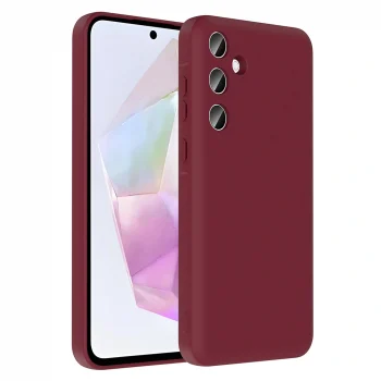 Samsung A56 Kılıf Kamera Korumalı Kartlık Hazneli Vitra Kapak