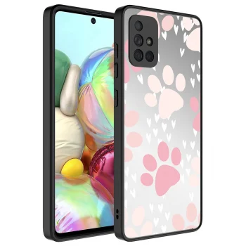 A71 Kılıf Aynalı Desenli Kamera Korumalı Parlak Mirror Kapak