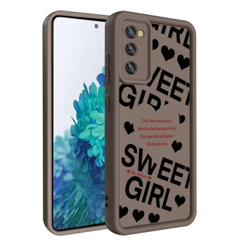 Samsung S20 FE Kılıf Kamera Korumalı Baskılı Arka Yüzey Klas Kapak