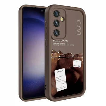 Samsung S23 FE Kılıf Kamera Korumalı Baskılı Arka Yüzey Klas Kapak