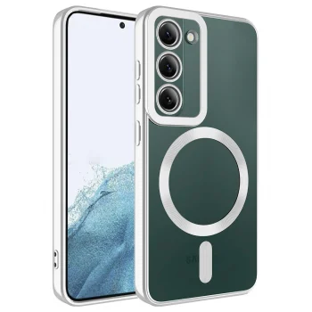 Samsung S23 Kılıf M-safe Wireless Şarj Özellikli Setro Silikon