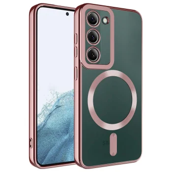 Samsung S23 Plus Kılıf M-safe Wireless Şarj Özellikli  Setro Silikon