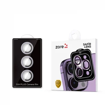 Samsung S24 Plus Diamond Kamera Lens Koruyucu Cam Filmi
