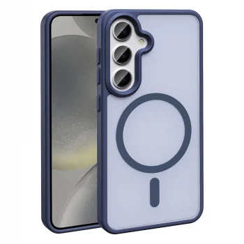 Samsung S25 Kılıf M-safe Şarj Özellikli Mat Arka Yüzey Sio Kapak