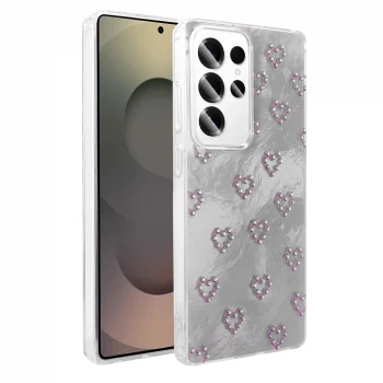 Samsung S25 Ultra Kılıf Kamera Korumalı Figürlü Ponti Silikon Kapak