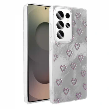 Samsung S25 Ultra Kılıf Kamera Korumalı Figürlü Ponti Silikon Kapak