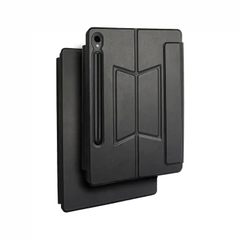 Samsung Tab S9 FE Border Keyboard Bluetooh Bağlantılı Standlı Klavyeli Tablet Kılıfı