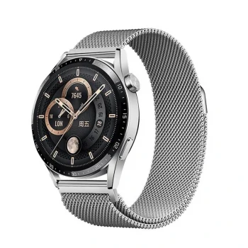 Samsung Watch 46mm Band-12 22mm Metal Hasır Kordon