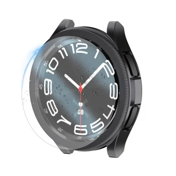 Samsung Watch 6 Classic 43mm Sert PC Kasa ve Ekran Koruyucu Watch Gard 29