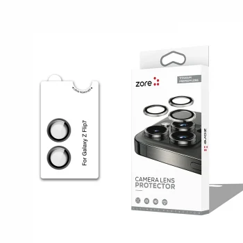 Samsung Z Flip 7 CL-12 Premium Safir Parmak İzi Bırakmayan Anti-Reflective Kamera Lens Koruyucu
