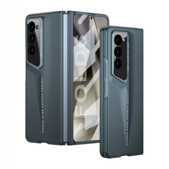 Samsung Z Fold 6 Kılıf Ultra İnce Kamera Korumalı Sert Rubber Procase Kapak