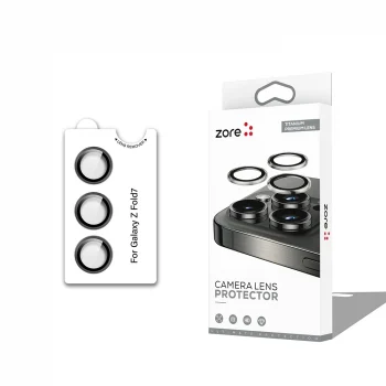 Samsung Z Fold 7 CL-12 Premium Safir Parmak İzi Bırakmayan Anti-Reflective Kamera Lens Koruyucu