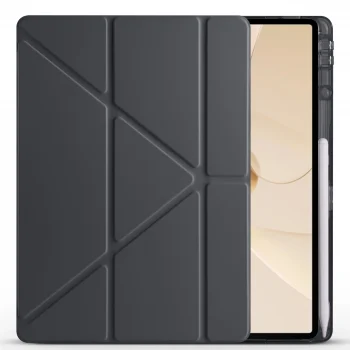 Huawei Matepad 12X Kılıf Tri Folding Kalem Bölmeli Standlı Kılıf