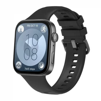 Watch Fit 3 Band Serisi Klasik Kordon Silikon Strap Kayış