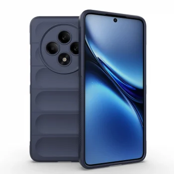 Oppo Reno 11FS Kılıf Esnek TPU Oyuklu Arka Yüzey Tasarımlı Etnik Silikon Kapak