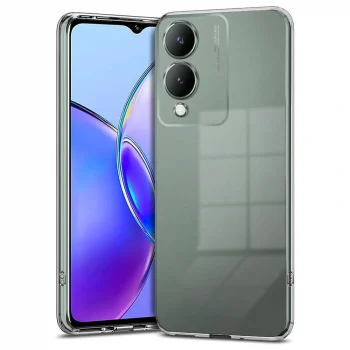 Vivo Y17S Kılıf Süper Silikon Kapak