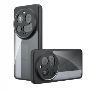 Xiaomi 15 Ultra Kılıf Kamera Korumalı Şeffaf Arka Yüzey New Roll Kapak