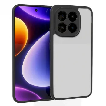 Xiaomi 15T Kılıf Kamera Korumalı Şeffaf Arka Yüzey New Roll Kapak