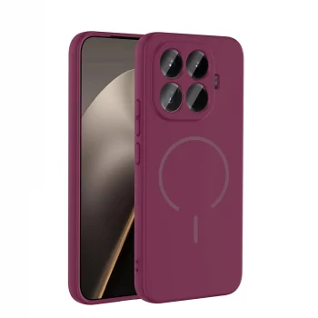 Xiaomi 15T Pro Kılıf M-safe Şarj Özellikli Meta Kapak