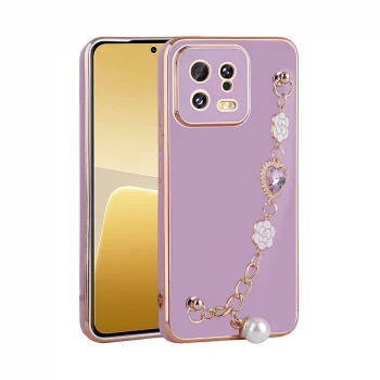 Xiaomi Mi 13 Kılıf El Tutamaçlı Kamera Korumalı Taka Silikon Kapak