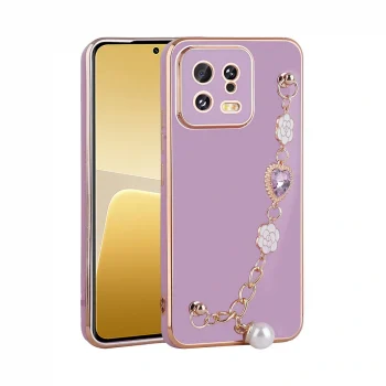 Xiaomi Mi 13 Kılıf El Tutamaçlı Kamera Korumalı Taka Silikon Kapak