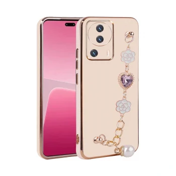 Xiaomi Mi 13 Lite Kılıf El Tutamaçlı Kamera Korumalı Taka Silikon Kapak