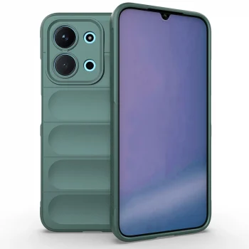 Xiaomi Redmi 15C 4G Kılıf Esnek TPU Oyuklu Arka Yüzey Tasarımlı Etnik Silikon Kapak