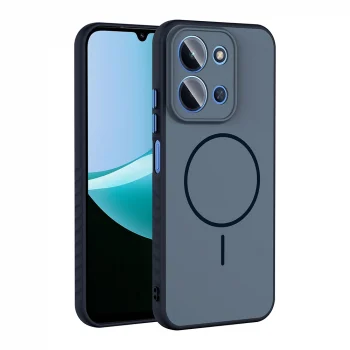 Xiaomi Redmi 15C Kılıf M-safe Şarj Özellikli Tea Kapak