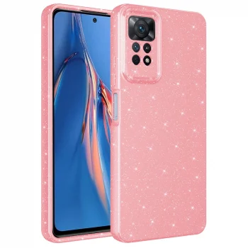 Xiaomi Redmi Note 12 Pro 4G Kılıf Kamera Korumalı Simli Lüks Koton Kapak