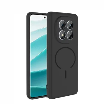 Xiaomi Redmi Note 14 Pro 5G Kılıf M-safe Şarj Özellikli Meta Kapak