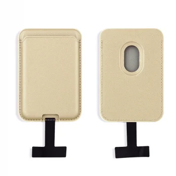 CRD-09 Dahili Şarj Soket Aparatlı Magnetik PU Deri Kartlık