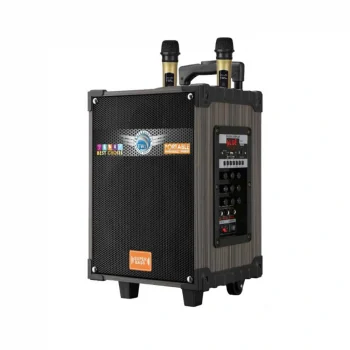 LT-910 Dijital LED Göstergeli FM Radyolu Mikrofonlu Gitar Girişli TWS 10 inç Stereo Bass Kablosuz Karaoke Hoparlör