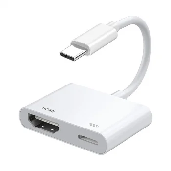 Type-C to Type-C PD100W + HDMI 4K@30Hz 2in1 Adaptör