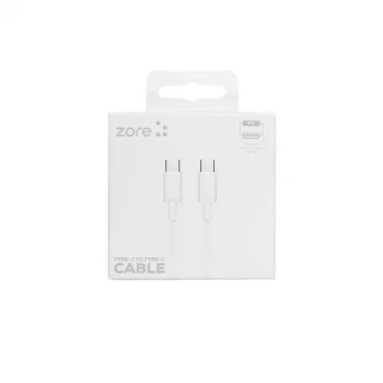 ZR-41 Type-C to Type-C PD Hızlı Şarj Özellikli Data ve Şarj Kablosu 1M