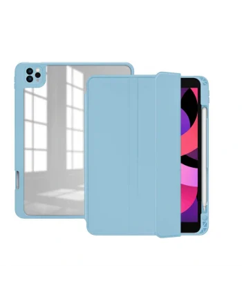 iPad Pro 11 2022 M2 Kılıf Nort Arkası Şeffaf Standlı Kılıf