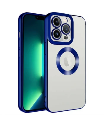 iPhone 11 Pro Max Kılıf Kamera Korumalı Logo Gösteren Omega Kapak