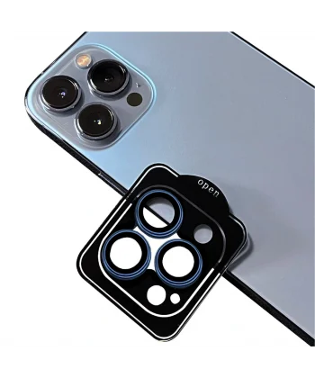 iPhone 12 Pro Max CL-11 Safir Parmak İzi Bırakmayan Anti-Reflective Kamera Lens Koruyucu