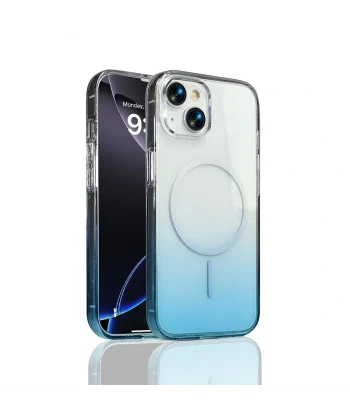 iPhone 13 Kılıf M-Safe Şarj Özellikli Septik Silikon Kapak