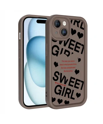 iPhone 14 Kılıf Kamera Korumalı Baskılı Arka Yüzey Klas Kapak