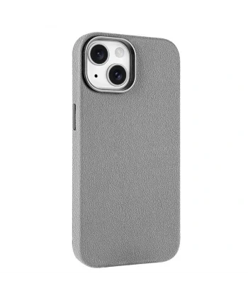 iPhone 14 Kılıf M-safe Şarj Özellikli PU Deri Adora Kapak