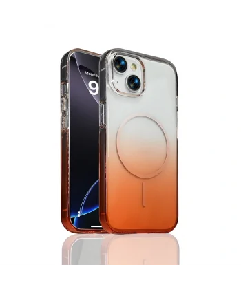 iPhone 14 Kılıf M-Safe Şarj Özellikli Septik Silikon Kapak